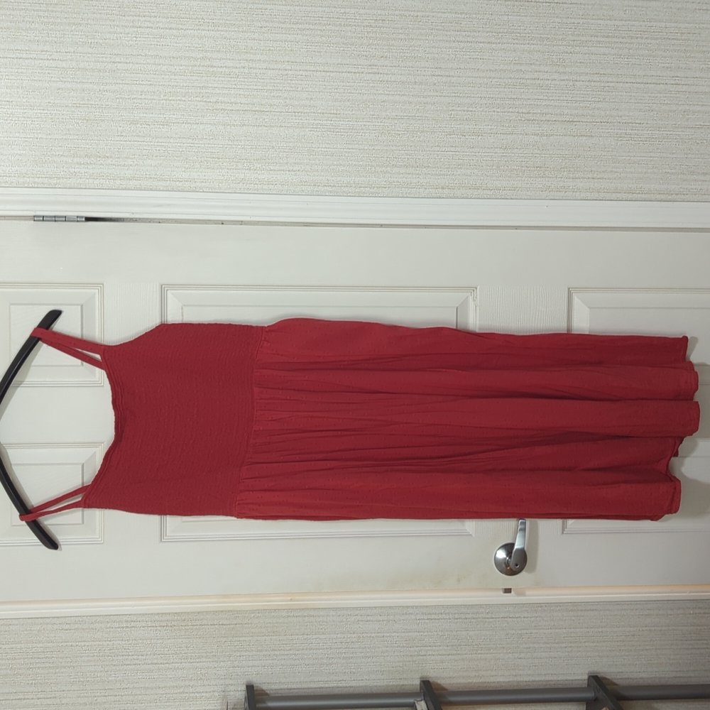 Old Navy XL tall Cami dress adjustable straps and pockets.